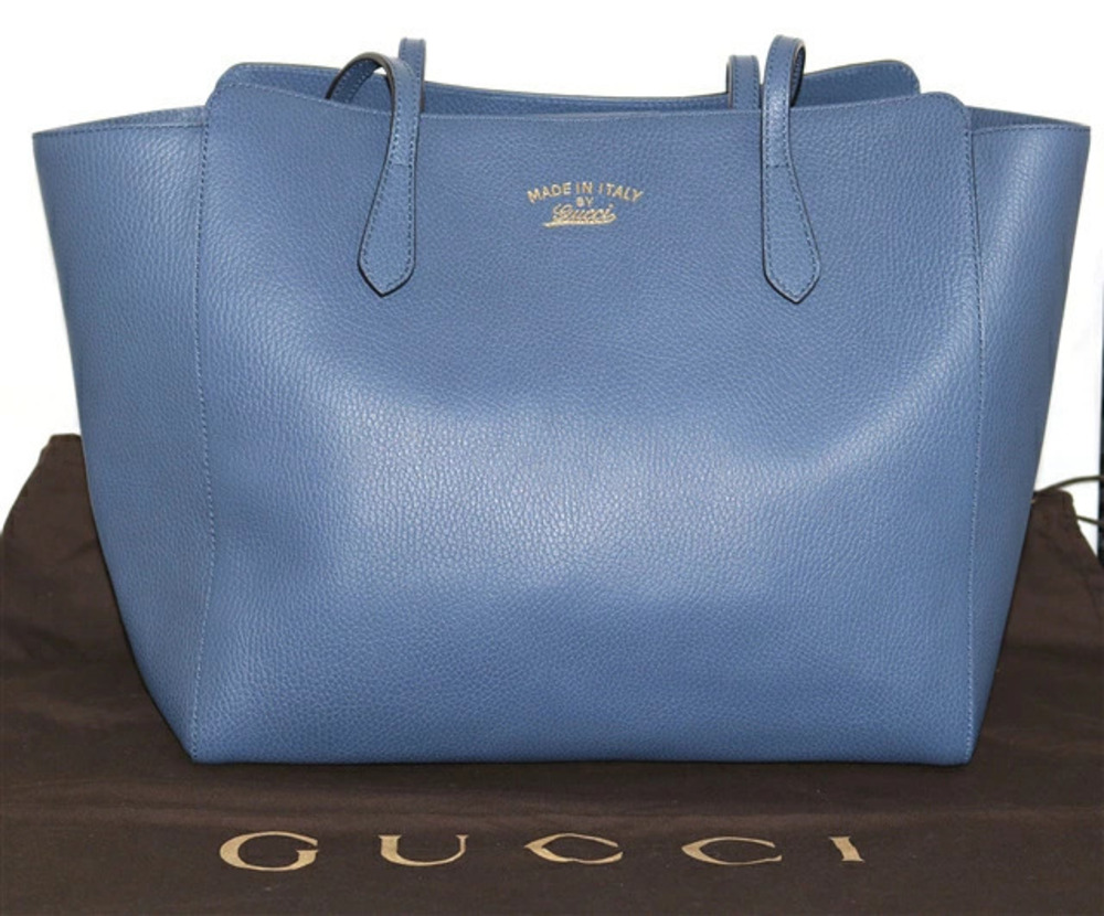 Gucci Tote Bag Leather Swing